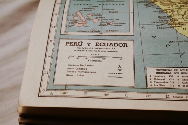 close up shot of a map legend